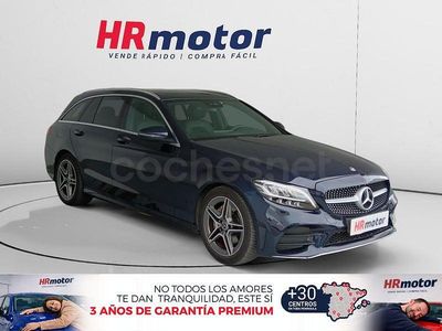 Usado Mercedes C180 156 CV (114 kW) 2019 Azul Familiar