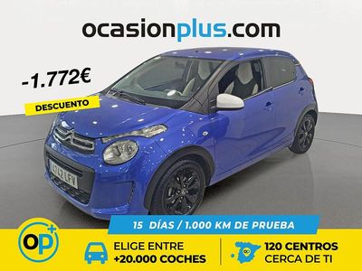 Usado Citroën C1 72 CV (52 kW) 2020 Azul Utilitario
