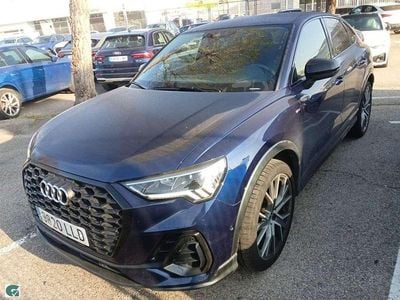 Usado Audi Q3 Sportback 150 CV (110 kW) 2020 Azul SUV