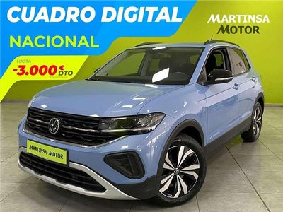 Usado VW T-Cross Life 116 CV (85 kW) 2024 Azul SUV