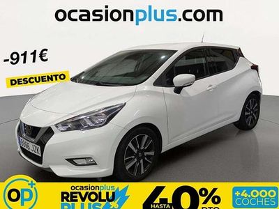 Usado Nissan Micra Acenta 73 CV (53 kW) 2017 Blanco Utilitario