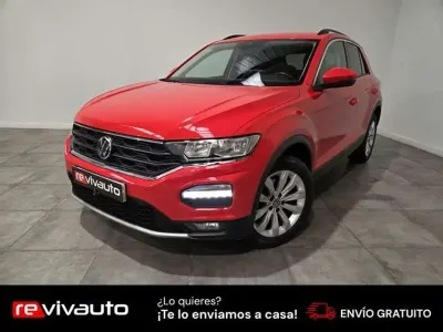 Usado VW T-Roc Advance 150 CV (110 kW) 2021 Rojo SUV
