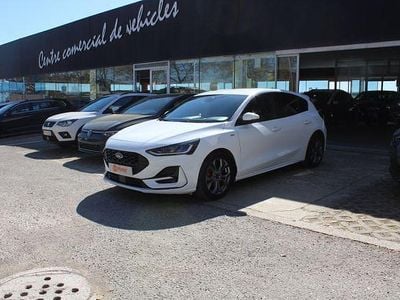 Usado Ford Focus ST-Line 125 CV (91 kW) 2023 Blanco Berlina