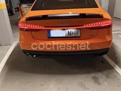 Usado Audi A7 299 CV (219 kW) 2021 Naranja Berlina