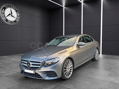 Usado Mercedes E220 194 CV (142 kW) 2017 Gris / plata Berlina