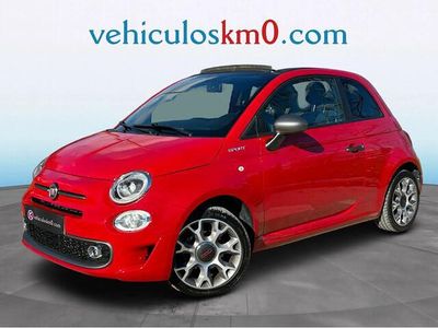 Rojo Usado 2022 Fiat 500 Sport Descapotable | 11.500 € (Precio justo)