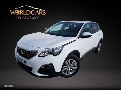 Usado Peugeot 3008 Active 130 CV (95 kW) 2019 Blanco SUV