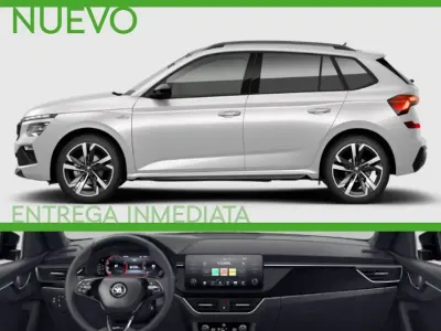 Usado Skoda Kamiq Monte Carlo 116 CV (85 kW) 2025 Blanco SUV