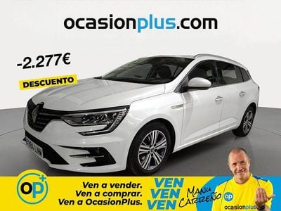 Usado Renault Mégane GrandTour Zen 140 CV (102 kW) 2021 Blanco Familiar