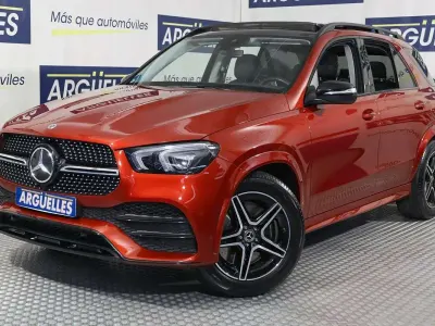 Usado Mercedes GLE350 de AMG line 320 CV (235 kW) 2022 Rojo SUV