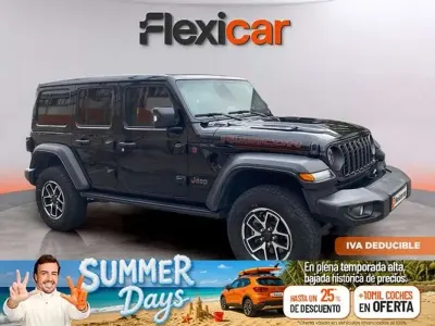 Usado Jeep Wrangler Unlimited Rubicon 268 CV (197 kW) 2024 Negro SUV