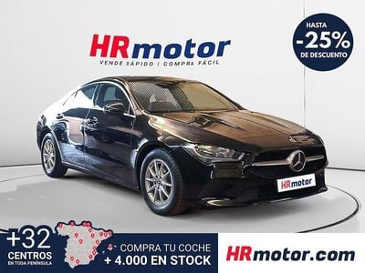 Usado Mercedes CLA180 Progressive 136 CV (100 kW) 2021 Negro Berlina