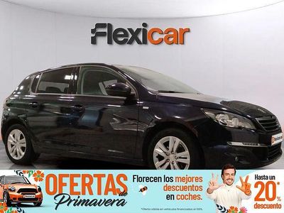 Usado Peugeot 308 Style 130 CV (95 kW) 2017 Azul Berlina