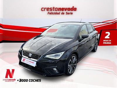 Usado Seat Ibiza FR 150 CV (110 kW) 2024 Negro Utilitario