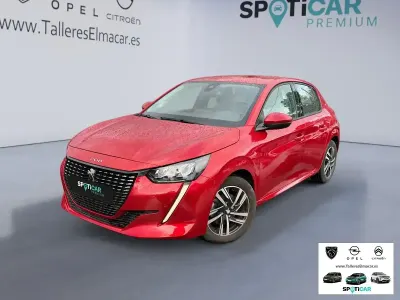 Używany Peugeot 208 Allure 100 KM (73 kW) 2021 Czerwony Hatchback