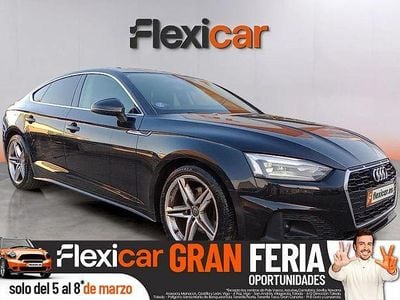Usado Audi A5 Sportback 190 CV (139 kW) 2020 Negro Utilitario
