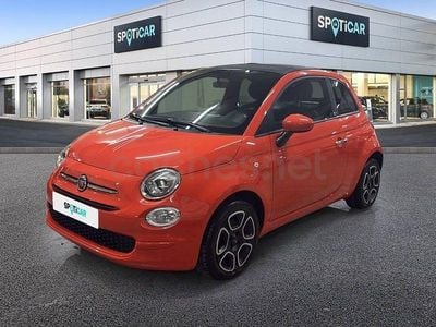 Usado Fiat 500C Club 70 CV (51 kW) 2023 Naranja Descapotable