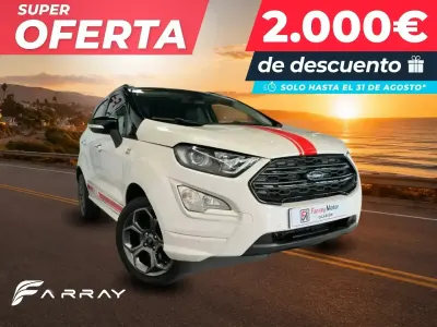 Usado Ford Ecosport ST-Line 125 CV (91 kW) 2018 Blanco SUV