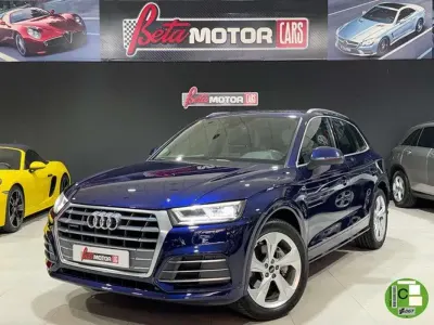 Usado Audi Q5 S-Line 190 CV (139 kW) 2017 Azul SUV