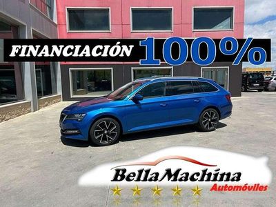 Azul Usado 2021 Skoda Superb Style Familiar | 17.475 € (Precio justo)