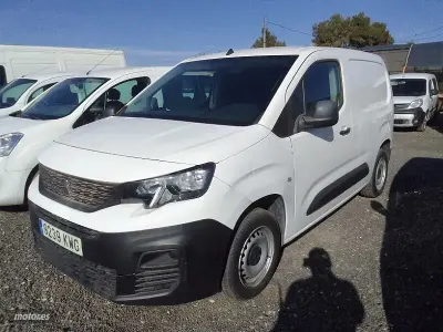Usado Peugeot Partner 100 CV (73 kW) 2019 Blanco Monovolumen