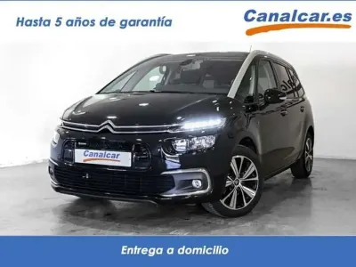 Usado Citroën C4 Picasso Feel 131 CV (96 kW) 2016 Negro Monovolumen