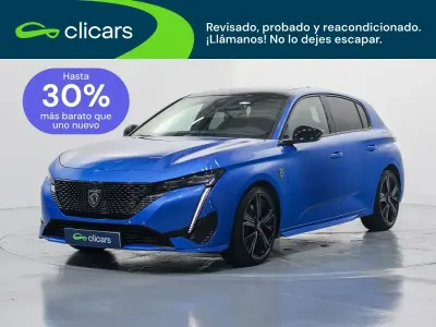 Usado Peugeot 308 GT 225 CV (165 kW) 2021 Azul Berlina