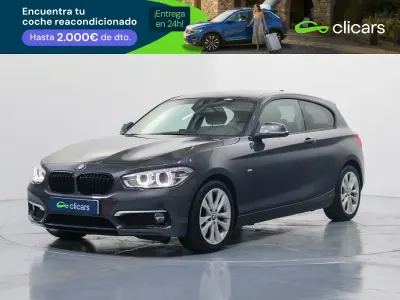 Usado BMW 118 Urban Line 140 CV (102 kW) 2017 Gris Utilitario