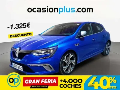 Usado Renault Mégane IV GT 205 CV (150 kW) 2017 Azul Utilitario