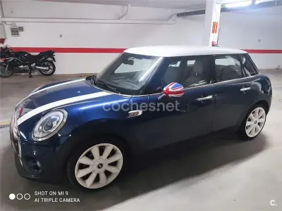 Usado Mini Cooper D 116 CV (85 kW) 2015 Azul Utilitario