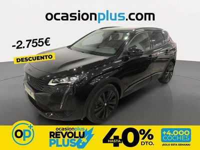 Usado Peugeot 3008 GT 130 CV (95 kW) 2023 Negro SUV