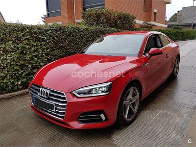 Usado Audi A5 190 CV (139 kW) 2016 Rojo Coupe
