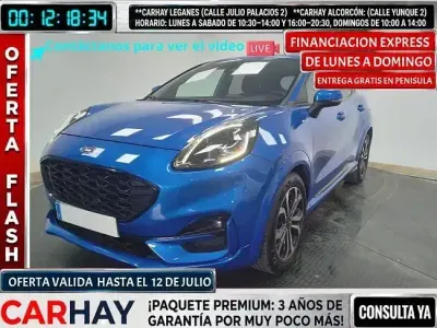 Usado Ford Puma ST-Line 126 CV (92 kW) 2023 Azul Berlina