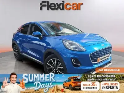 Usado Ford Puma Titanium 120 CV (88 kW) 2021 Azul SUV