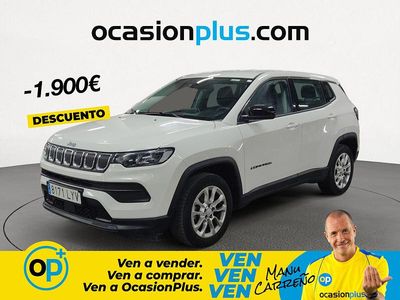 Usado Jeep Compass Longitude 130 CV (95 kW) 2022 Blanco SUV