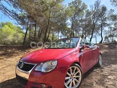 Rojo Usado 2007 VW Eos Individual Descapotable | 7300 € (Precio justo)