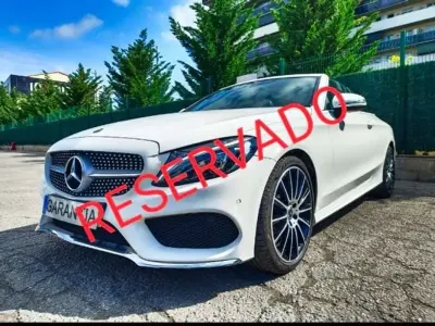 Usado Mercedes C200 184 CV (135 kW) 2017 Blanco Descapotable