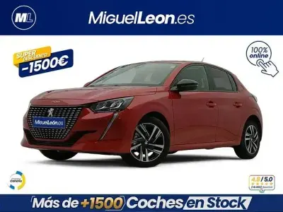 Usado Peugeot 208 Allure 102 CV (75 kW) 2023 Rojo Utilitario