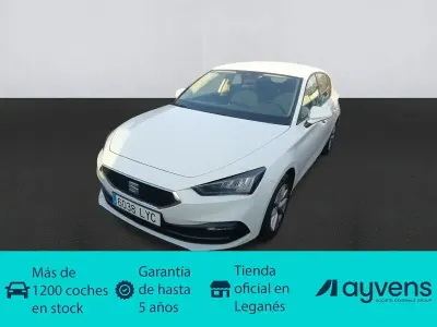 Usado Seat Leon Style 116 CV (85 kW) 2022 Blanco Berlina