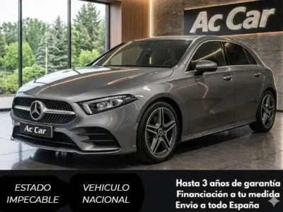 Usado Mercedes A180 109 CV (80 kW) 2019 Gris Utilitario