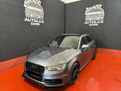 Usado Audi S3 Premium 300 CV (220 kW) 2014 Gris / plata Berlina