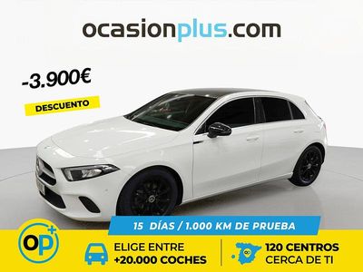 Usado Mercedes A180 116 CV (85 kW) 2019 Blanco Berlina