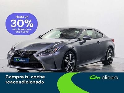 Gris Usado 2018 Lexus RC300h Executive Line Coupe | 25.190 € (Buen precio)