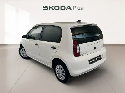 Usado Skoda Citigo-e IV Ambition 61 kW (83 CV) 2020 Blanco Utilitario