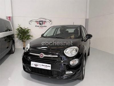 Käytetty Fiat 500X Pop Star 110 HP (80 kW) 2015 Musta Katumaasturi