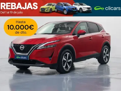 Usado Nissan Qashqai N-Connecta 140 CV (102 kW) 2022 Rojo SUV