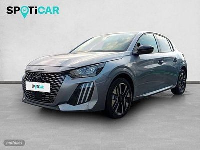 Usado Peugeot 208 Allure 100 CV (73 kW) 2025 Gris Utilitario