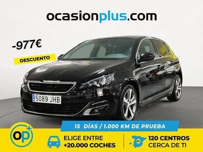 Negro Usado 2015 Peugeot 308 GT-line Utilitario | 12.223 € (Caro)