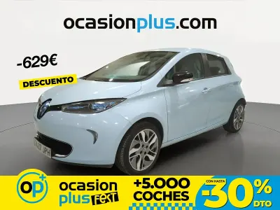 Begagnad Renault Zoe Zen 64 kW (88 HK) 2016 Blå Halvkombi