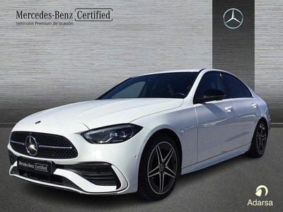 Usado Mercedes C220 200 CV (147 kW) 2023 Blanco polar